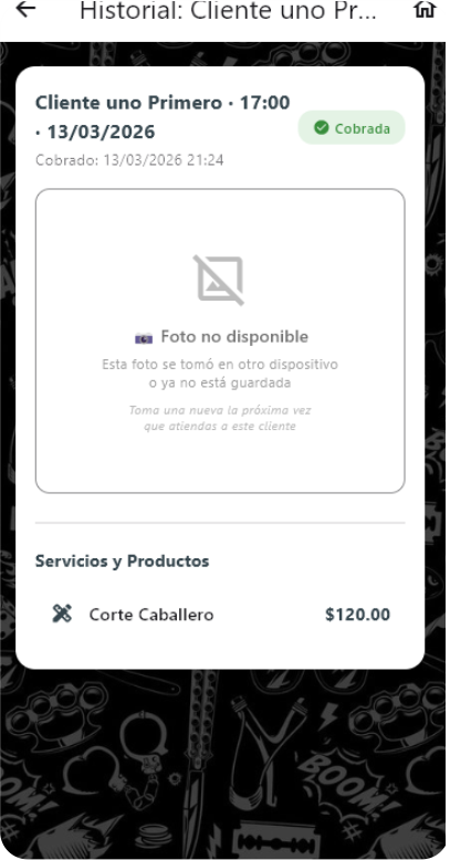 Historial de Cliente